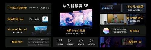 別具慧眼音畫出色 華為智慧屏 SE 系列詮釋高能品價比